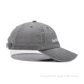 Aangepaste denim gewassen papa honkbalpetten